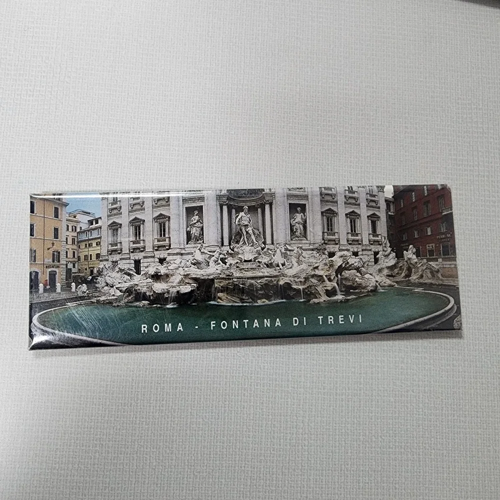 Vintage Lot Of 5 Italy Landmarks Fridge Magnets Refrigerator Italy Souvenir Gift